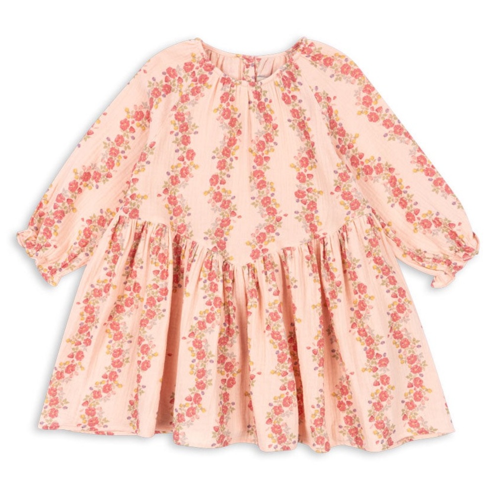 NWT Konges Sløjd Coco floral cotton muslin dress 6-7Y